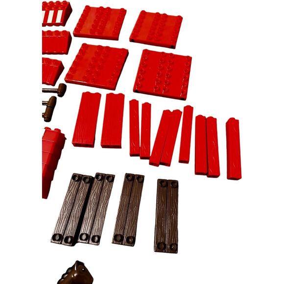 Mega Bloks First Builders Mixed Farm Ranch House Lot Animals People Vehicles - Picture 11 of 16